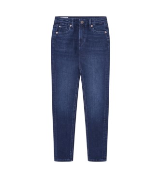 Pepe Jeans para niña. PG201675CR8 Jeans Skinny azul (12años= 152cm), Casual, Algodón, Denim, moda infantil