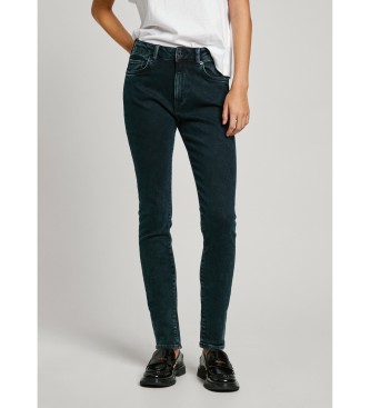 Pepe Jeans para mujer. PL204728ED9 Jeans en fit skinny Regent azul (24/32), Casual, Algodón, Denim