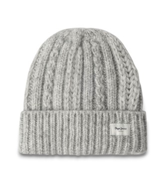 Pepe Jeans para niño. PB0400001 Gorro Skyler B gris (L), Casual, Poliéster, moda infantil