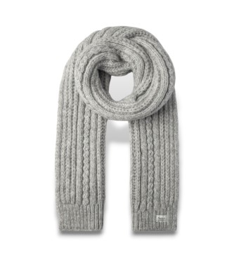 Pepe Jeans para niño. PB0600001 Bufanda Skyler B gris (L), Casual, Poliéster, moda infantil