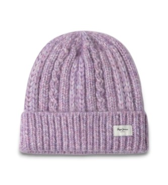 Pepe Jeans para niña. PG0400001 Gorro Skyler G lila (S), Casual, Poliéster, moda infantil