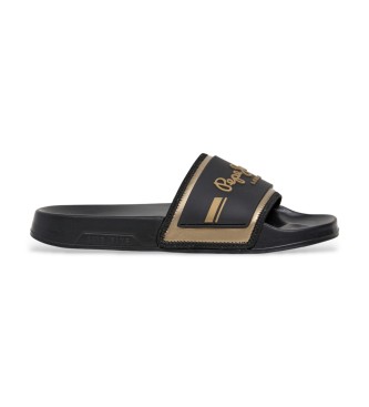 Para mujer. PLS700003 Chanclas Met (37), Plano, Ninguno, Beachwear