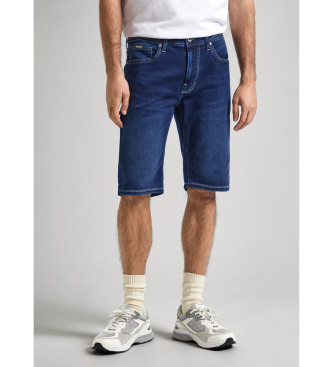 Pepe Jeansvoor mannen. PM801075DP4 Gymdigo Slim Bermuda blauw (36), Casual, Katoen, Denim, Duurzaam