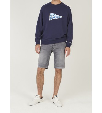 Pepe Jeans para hombre. PM80000448UG Shorts Slim Gymdigo gris (30), Casual, Algodón, Denim
