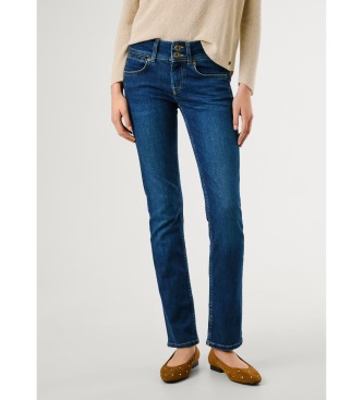 Pepe Jeans para mujer. PL2047295AB Jeans Slim Venus azul (34/30), Casual, Algodón, Denim