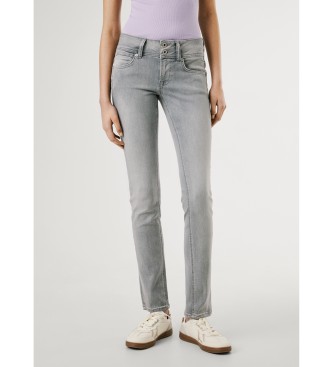 Pepe Jeans para mujer. PL2047298AA Jeans Slim Venus gris (31/30), Casual, Algodón, Denim