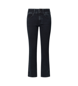 Pepe Jeans para mujer. PL204735ED9 Jeans en fit slim negro (30/32), Casual, Algodón, Denim