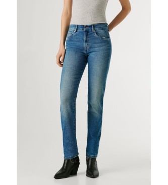 Pepe Jeans para mujer. PL20458984VC Jeans Slim Grace azul (27/30), Casual, Algodón, Denim