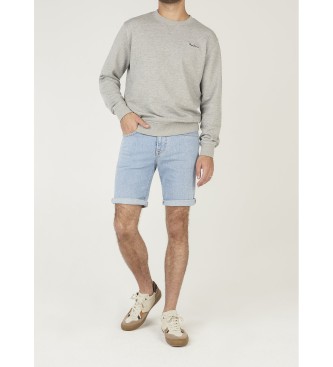 Para hombre. PM80000393CB Pantalón Slim Hatch (33), Casual, Algodón, Denim