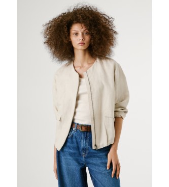 Para mujer. PL402601 Chaqueta Sonia (L), Casual, Algodón