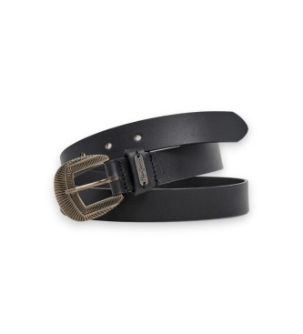 Pepe Jeans para mujer. PL0200003 Cinturón Sophie negro (M), Casual, Piel