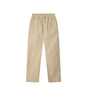 Pepe Jeans para niño. PB2100040 Pantalón Stephen beige (16años= 176cm), Casual, Algodón, moda infantil
