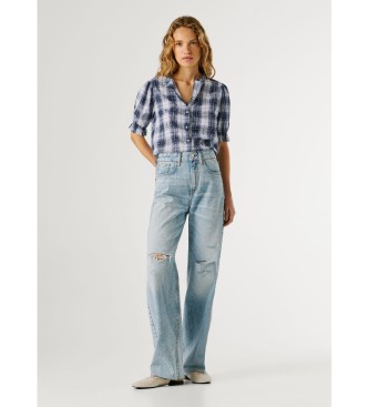 Pepe Jeans para mujer. PL2051044 Jeans Eden azul (30/30), Casual, Algodón, Denim