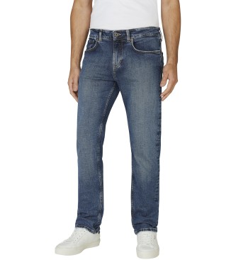 Pepe Jeans para hombre. PM2083955AA Jeans Cash Straight azul (34/30), Casual, Algodón, Denim