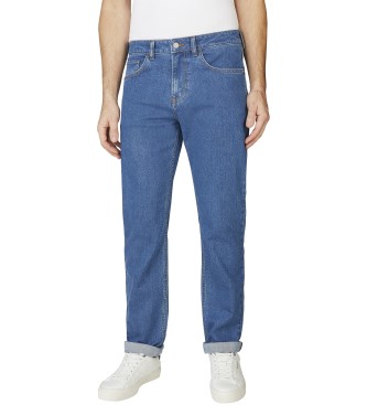 Pepe Jeans para hombre. PM20839584CB Jeans Cash Straight azul (31/30), Casual, Algodón, Denim