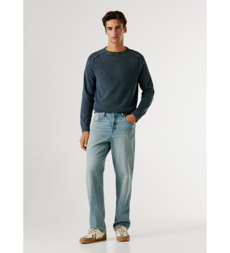 Pepe Jeans para hombre. PM2084543 Jeans Dalston Summer Stone azul (38/32), Casual, Denim, Poliéster