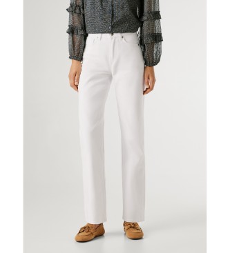 Pepe Jeans para mujer. PL20506761C0 Pantalón Robyn blanco (31/32), Casual, Algodón