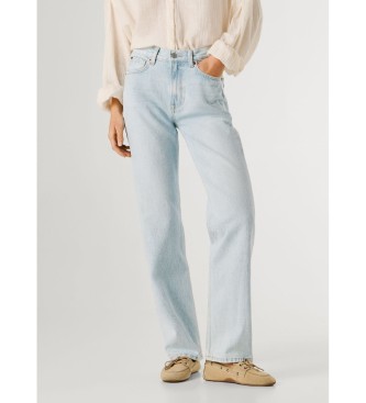 Pepe Jeans para mujer. PL20506762S1 Jeans Straight Robyn blanco (27/32), Casual, Algodón