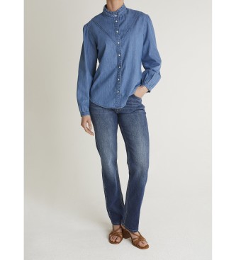 Para mujer. PL20473085AC Jeans Straight Mary (26/30), Casual, Algodón, Denim