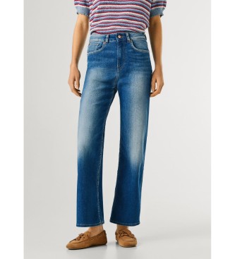 Pepe Jeans para mujer. PL2047318D45 Jeans Straight Lexa azul (28/30), Casual, Algodón, Denim