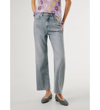 Pepe Jeans para mujer. PL2047318SA Jeans Straight Lexa azul (27/30), Casual, Algodón, Denim