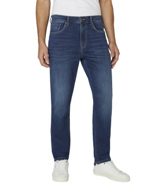 Pepe Jeans para hombre. PM2084025AG Jeans Tapered Gymdigo Cage azul (32/30), Casual, Algodón, Denim