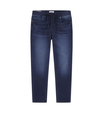 Pepe Jeans para niño. PB202134CR9 Jeans Tapered azul (14años= 164cm), Casual, Algodón, Denim, Sostenible, moda infantil