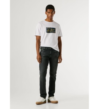 Pepe Jeans para hombre. PM20739159FA Jeans Tapered Spike negro (32/30), Casual, Algodón, Denim