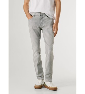 Pepe Jeans para hombre. PM20839968FB Jeans Stanley gris (38/32), Casual, Algodón, Denim