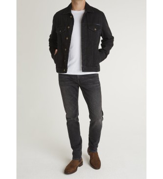 Pepe Jeans para hombre. PM20839969UA Jeans Stanley gris oscuro (33/34), Casual, Algodón, Denim