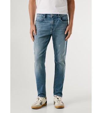 Pepe Jeans para hombre. PM2084101 Jeans Stanley Tapered azul (36/32), Casual, Algodón, Denim