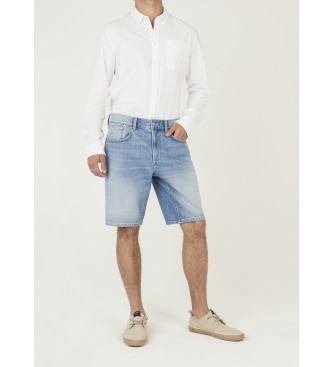 Pepe Jeans para hombre. PM8000048 Bermudas Tapered Camden azul (29), Casual, Algodón, Denim