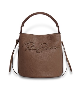 Pepe Jeans para mujer. PL031665 Bolso Taylor marrón (OSFA), Casual, Poliuretano