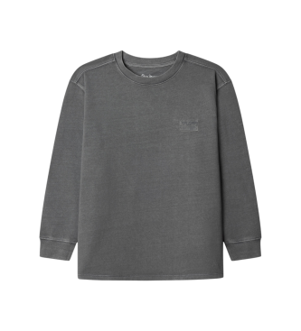 Pepe Jeans para niño. PB5000028 Camiseta Telmo gris (16años= 176cm), Casual, Algodón, Manga larga, moda infantil