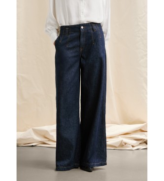 Para mujer. PL2050892 Jeans W11 Wide Leg (25/30), Casual, Algodón, Denim