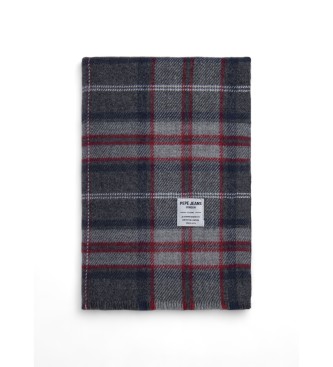 Pepe Jeans para hombre. PM110462 Bufanda Wendel gris (OSFA), Casual, Acrílico