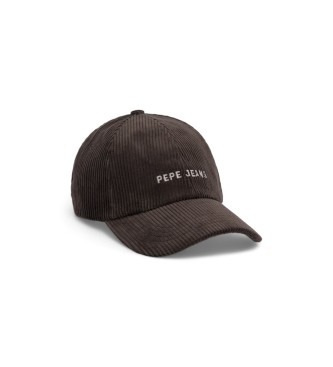 Pepe Jeans para hombre. PM040553 Gorra Wyn marrón (OSFA), Casual, Algodón