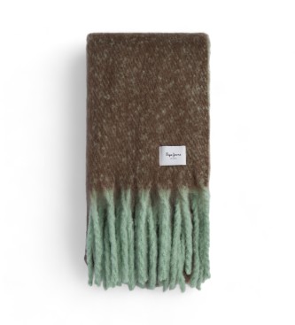 Pepe Jeans para mujer. PL110682 Bufanda Yadira verde (OSFA), Casual, Poliéster, Sostenible