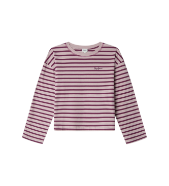 Para niña. PG5000014 Camiseta Adrianne (6años= 104cm), Casual, Algodón, Manga larga, moda infantil