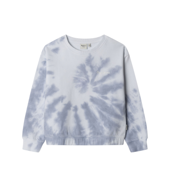 Pepe Jeans para niña. PG581341 Sudadera Amber azul (16años= 176cm), Casual, Algodón, moda infantil