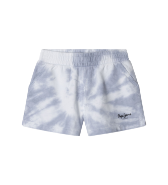 Pepe Jeans para niña. PG800882 Short Amber azul (14años= 164cm), Casual, Algodón, moda infantil