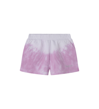 Pepe Jeans para niña. PG800881 Short Amy rosa (8Años= 128cm), Casual, Algodón, Sostenible, moda infantil