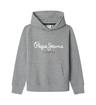 Pepe Jeans para niño. PB581669 Sudadera Art gris (8Años= 128cm), Casual, Algodón, Sostenible, moda infantil