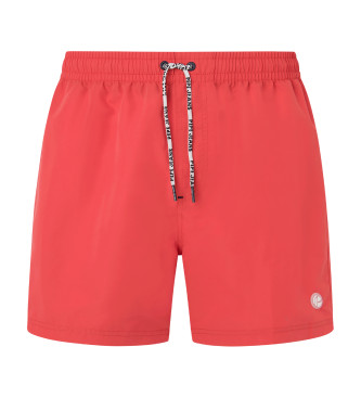 Pepe Jeans para hombre. PMB10395 Bañador Goma rojo (S), Beachwear, Poliéster