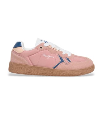Pepe Jeans para mujer/niña. PGS000008 Zapatillas Ball Shine rosa (35), Plano, Cordones, Casual, moda infantil