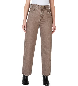 Pepe Jeans para mujer. PL204829 Jeans Barrel Uhw Aged gris (27/30), Casual, Algodón, Denim, Sostenible