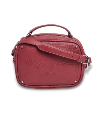Pepe Jeans para mujer. PL031563 Bandolera Bassy Icon granate (OSFA), Casual, Poliuretano