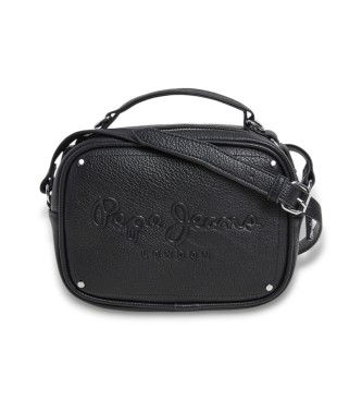 Pepe Jeans para mujer. PL031563 Bandolera Bassy Icon negro (OSFA), Casual, Poliuretano