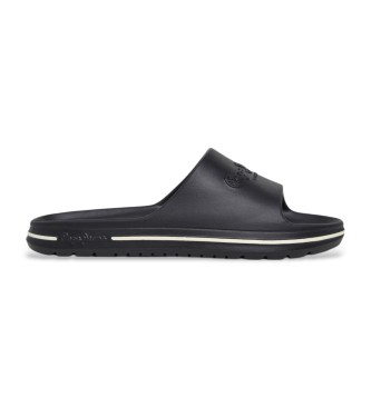 Pepe Jeans para hombre. PMS70159 Chanclas Beach Slide negro (45), Plano, Ninguno, Beachwear