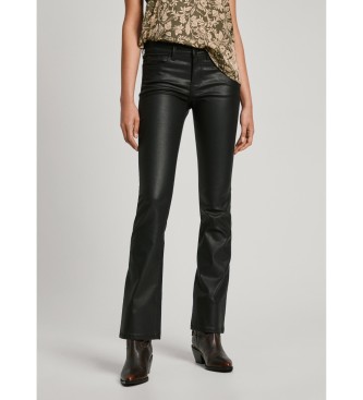 Pepe Jeans para mujer. PL204732XM5 Jeans Bootcut Lw negro (25/30), Casual, Algodón, Denim, Sostenible